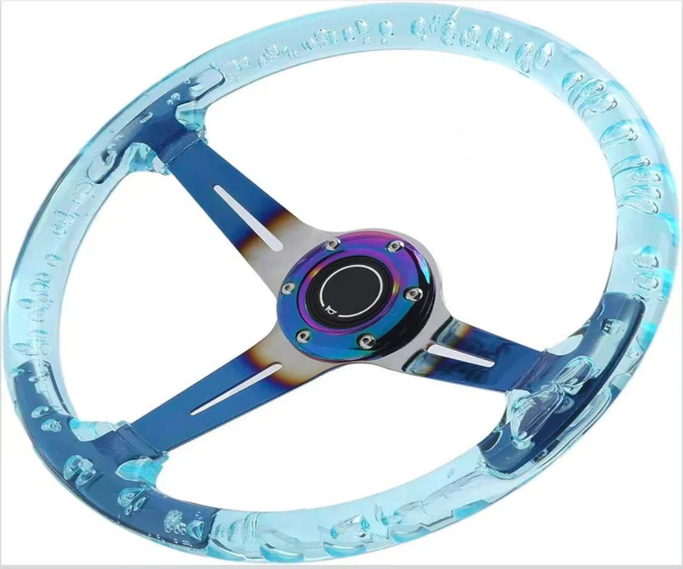 スポーツ ステアリング アクリル ハンドル