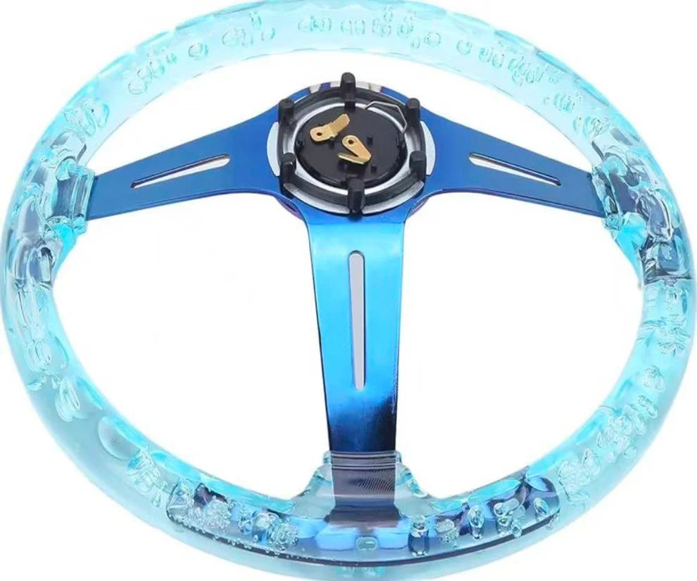 スポーツ ステアリング アクリル ハンドル