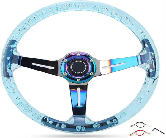 スポーツ ステアリング アクリル ハンドル